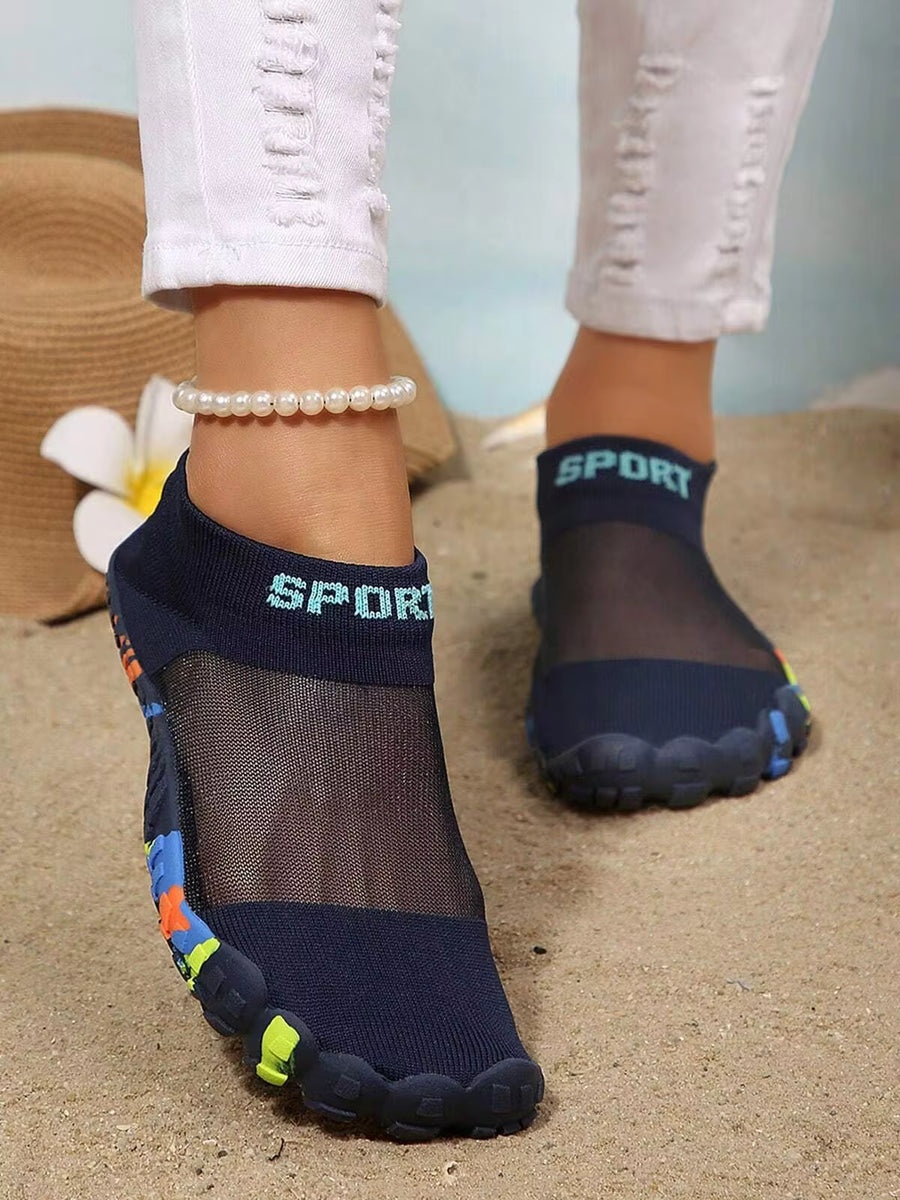 Sneakers Sock Shoes For Women Lightweight Water Shoes Quick Dry Barefoot Athletic Shoes Trail Swimming Fishing Camping